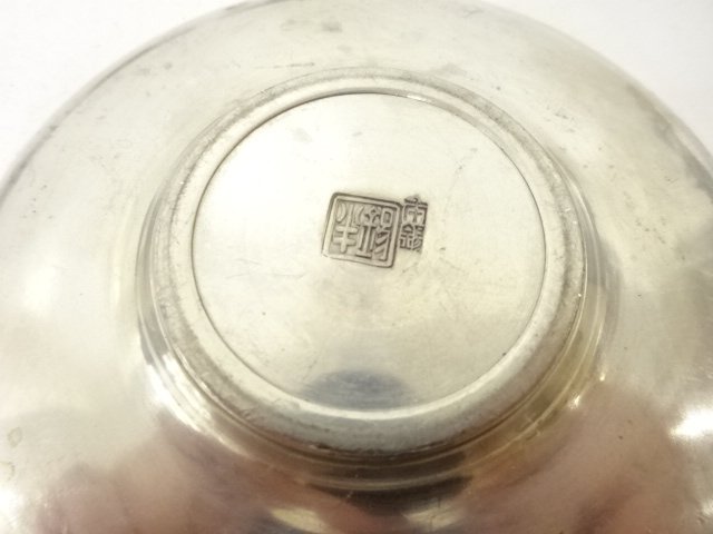  錫半製　本錫　茶托　5客揃